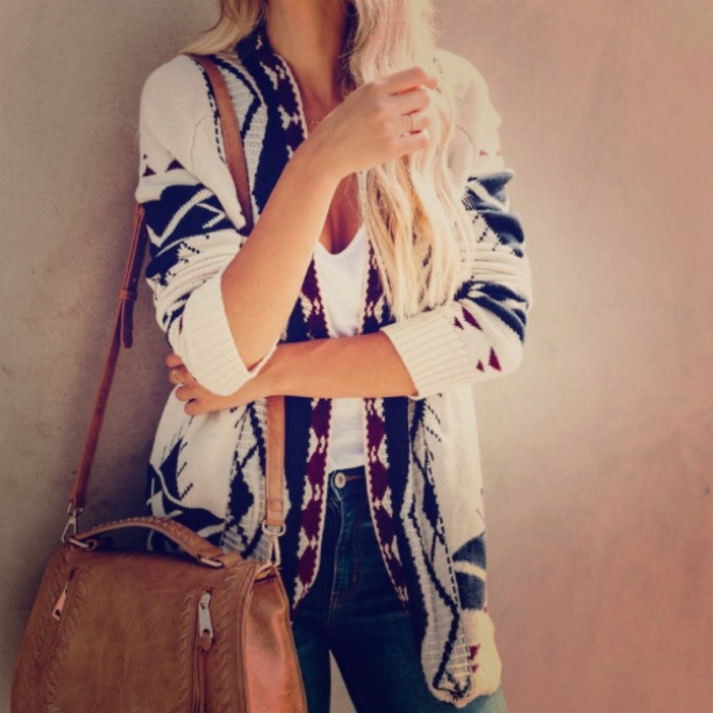 Newfoundland Tribal Cardigan by Fate